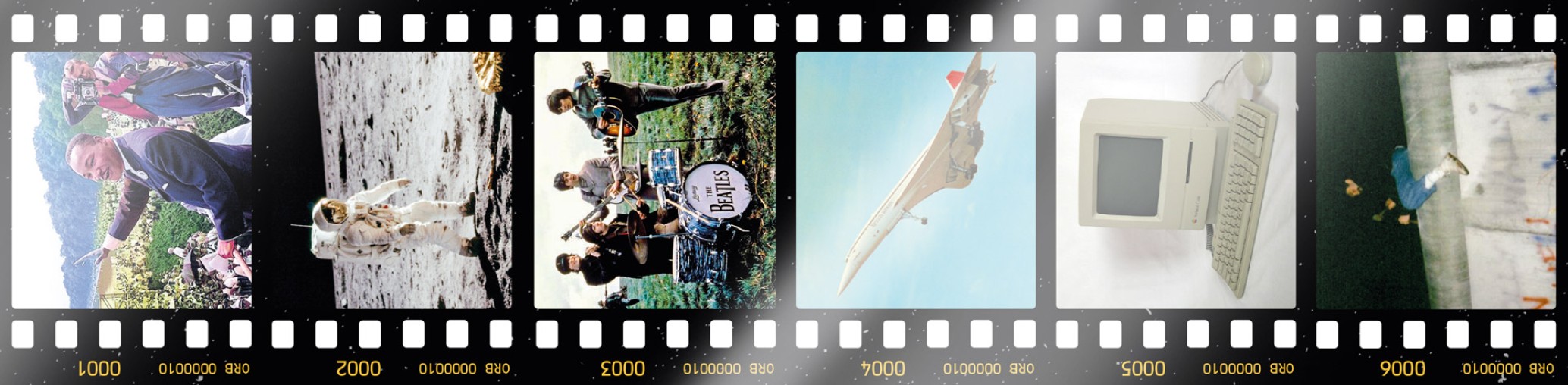 image of vintage film strip